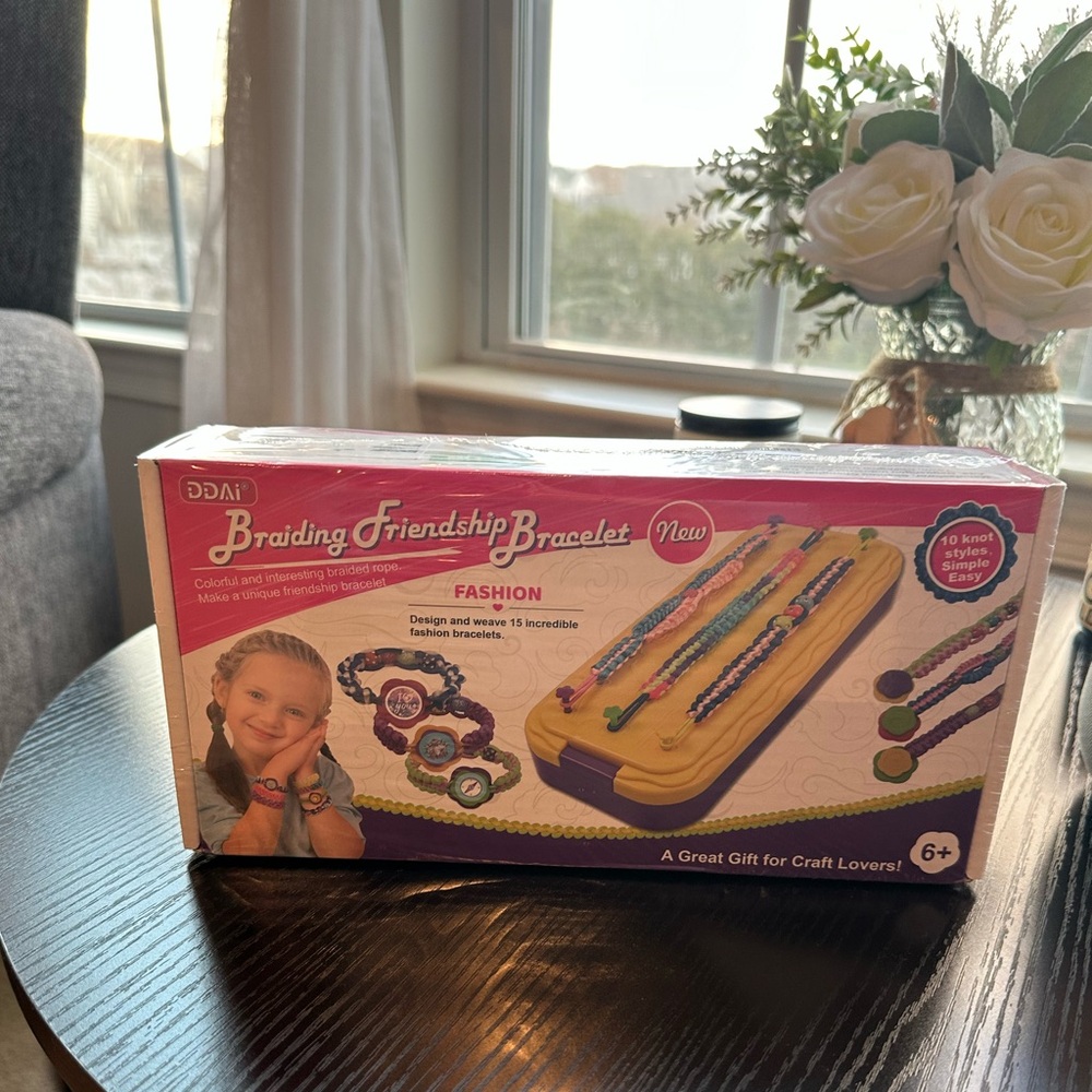 DDAI Braiding Friendship Bracelet  Maker for Girls